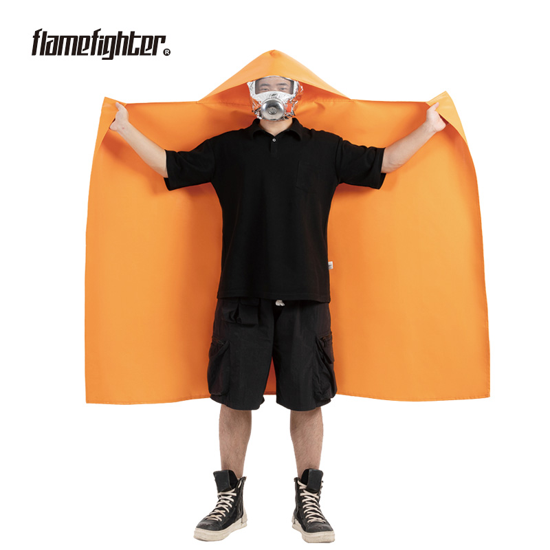 Fire prevention cloak(Silica gel) | 防火斗篷（硅胶）
